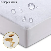 waterproof bed mattress protector cover pad fitted sheet baby mattress cover breathable anti dust hypoallergenic deep bedding