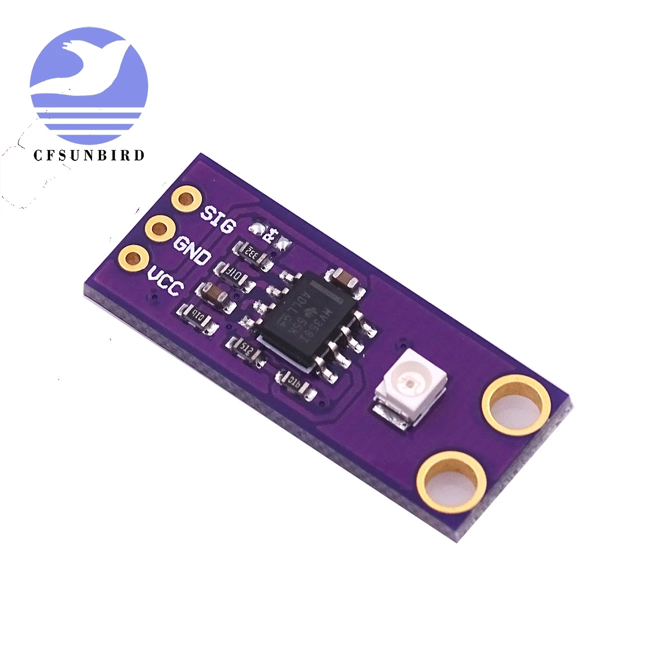 CFsunbird 5pcs GUVA-S12SD UV Detection Sensor Module Light 240nm-370nm | Электронные компоненты и принадлежности