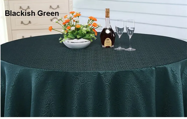 LeRadore круглый скатерть для свадебного/Банкетный/Ресторан полиэстер квадратный