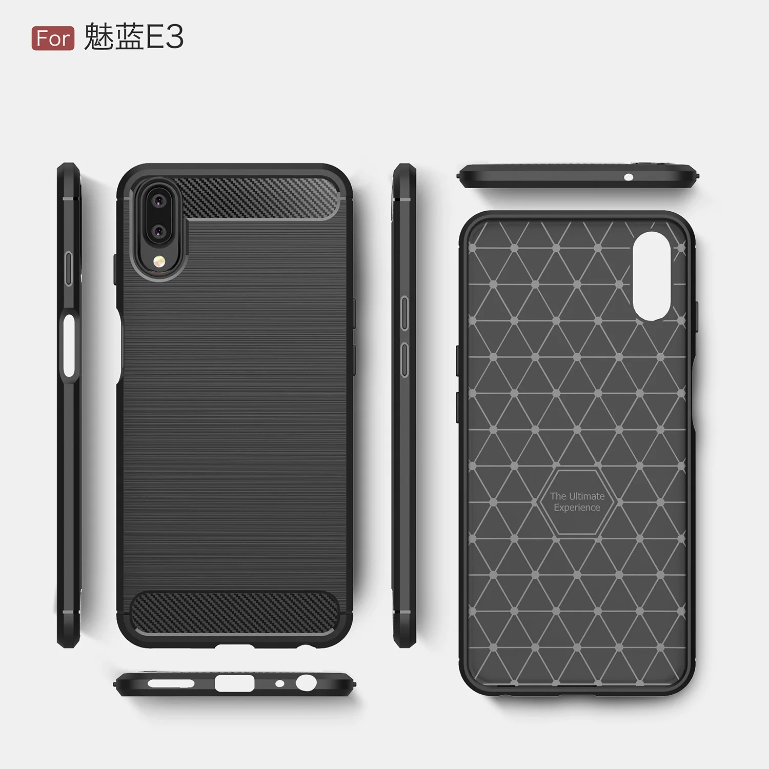 Чехол Wolfsay Meizu E3 чехол Meilan противоударный мягкий резиновый силиконовый для