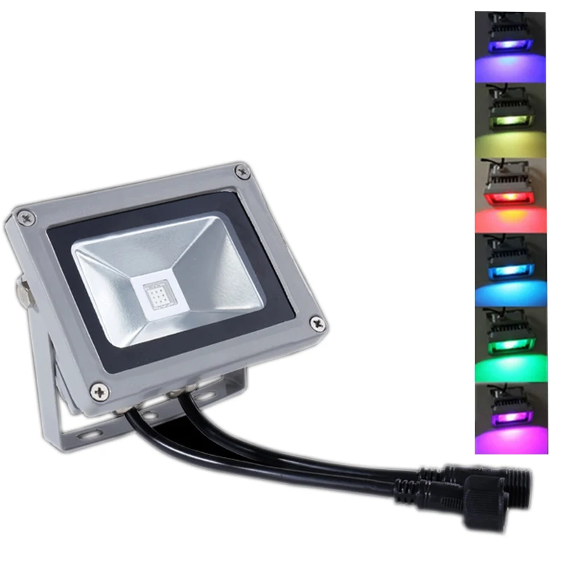 Уличный светодиодный прожектор DMX 24 В постоянного тока 20 Вт 30 50 с поддержкой DMX512