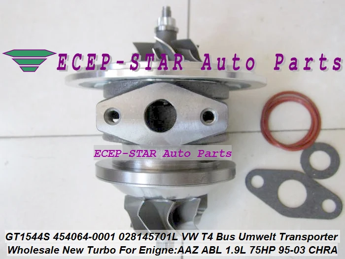 Турбокартридж CHRA Core GT1544S 454064 5002S 0002 028145701L LX для VW T4 BUS Transporter AAZ ABL 1.9L бесплатная