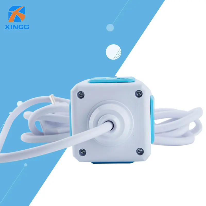 2 шт. штепсельная вилка EU RUS Power cube Strip Electric USB розетки удлинитель мульти дорожный