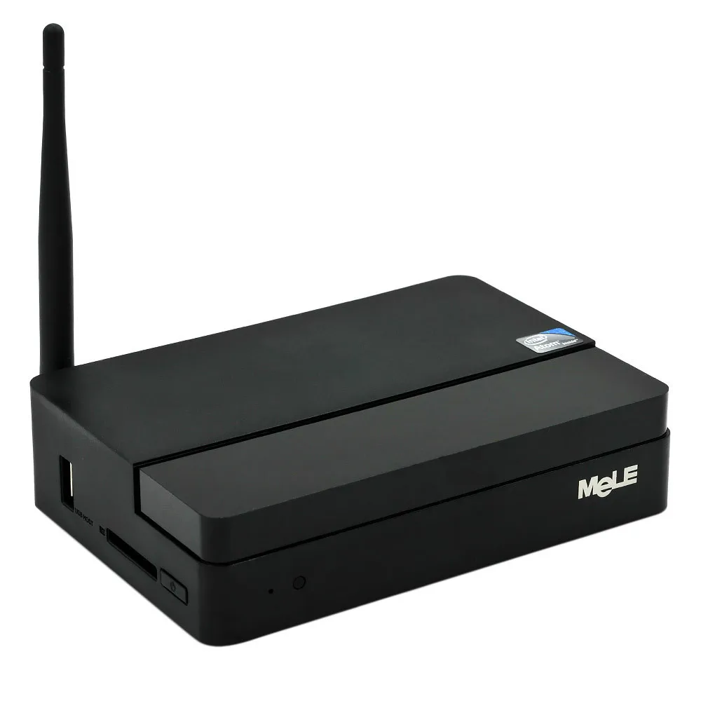 Fanless Windows 10 Mini PC MeLE PCG03 2G 32G Quad Core Intel Atom Z3735F HDMI VGA LAN WiFi USB Bluetooth Kensington Lock Slot | Компьютеры