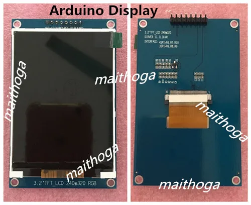 Maithoga 3 2 дюймовый 8PIN SPI TFT ЖК цветной экран с адаптером платы ILI9341 ST7789 Привод IC 240(RGB)*