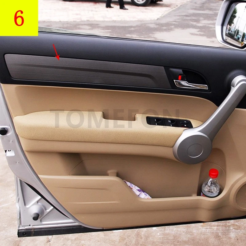 TOMEFON для Honda CRV 2007 2008 2009 2010 LHD ABS специальный Краски интерьера Upgrade Kit 9 шт./компл