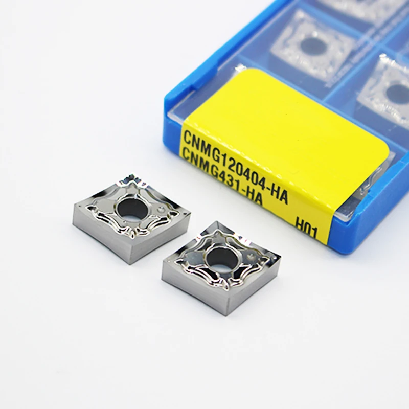 

20 шт. CNMG120404 HA H01 CNMG 120404 алюминиевый резак лезвие вставка для режущего инструмента токарный инструмент CNC инструменты AL + TIN сплав Дерево