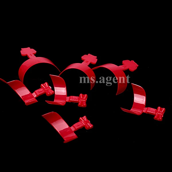 Профессиональные 500 натуральные французские накладные ногти для ногтей