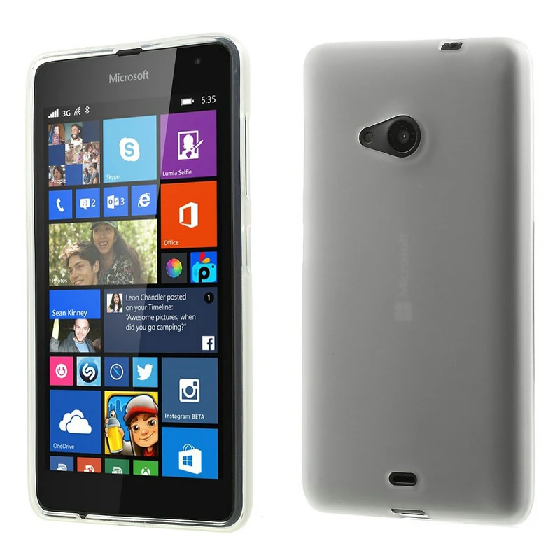 Dulcii чехол Чехол для microsoft Lumia 535 дешевые матовый из термопластичного полиуретана