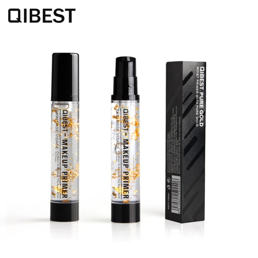 QIBEST 24 K Gold Сыворотки коллаген от морщин отбеливающий крем для лица Чистая