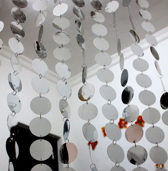 

ПВХ занавески с блестками FAWNUOS