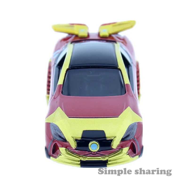 Takara Tomy Tomica Marvel TUNE Evo 4 0 Железный человек Elixion Zeeta Motors автомобиль литые детские