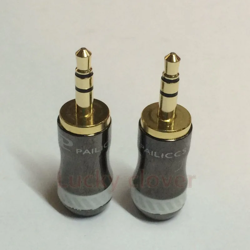 

100pcs 3.5mm male adapter Pailiccs Plug Audio Cable Connector For DIY Audio Cable for 8mm Cable