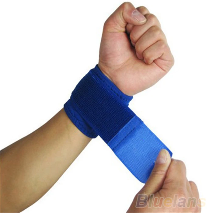 

Adjustable Sport Wristband Flexible Washable Wrist Brace Bandage Support Band Gym Strap Safety