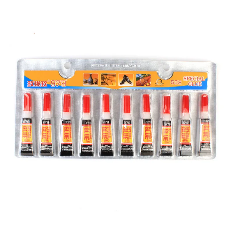 Суперклей быстросохнущий цианакрилатный клей прочный металлический для кожи 5