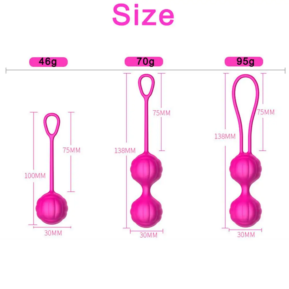 Тренажер кегеля для мышц тазового дна тренажер женщин|Вагинальные шарики и