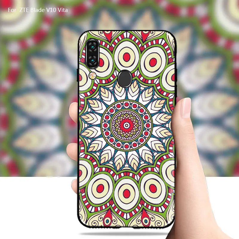 For ZTE Blade V10 Vita Case Cover NEW Retro recorder Soft TPU silicone Back V10Vita Cases |