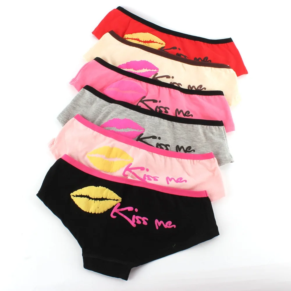 Женское Короткое сексуальное нижнее белье хлопковое трусики мягкое YRD|cotton