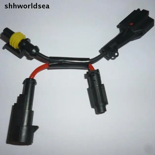 Shhworldsea 100 шт. автомобильный HID ксеноновый балласт маленький штекер Круглый