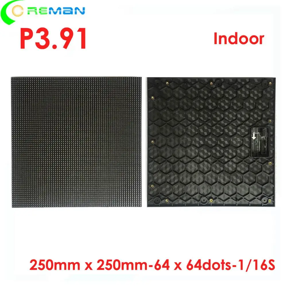 Настенная Светодиодная панель Aliexpress по хорошей цене светодиодный модуль p3.91 250x250