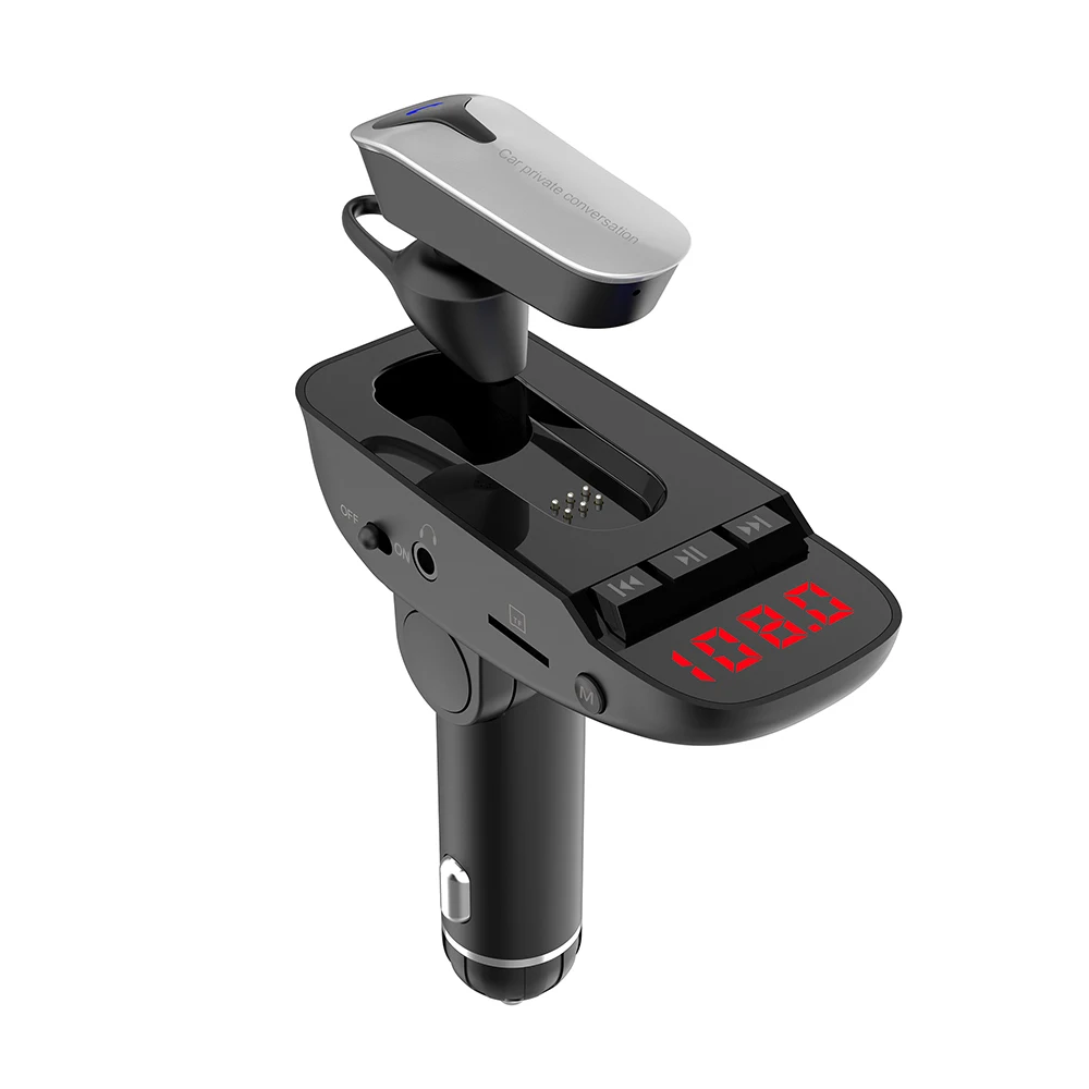FM передатчик Aux модулятор Bluetooth Handsfree Car Kit автомобильный аудио mp3-плеер с 3.1A