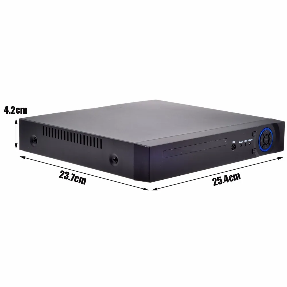 

H.265 4K 4CH 5MP POE NVR Xmeye APP P2P Onvif IEE802.3af 48V POE Video Network Recorder For IP POE Camera System