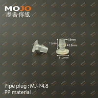 2020 free shipping mj p4 8 316 nut cap pipe fittings10pcshose plug