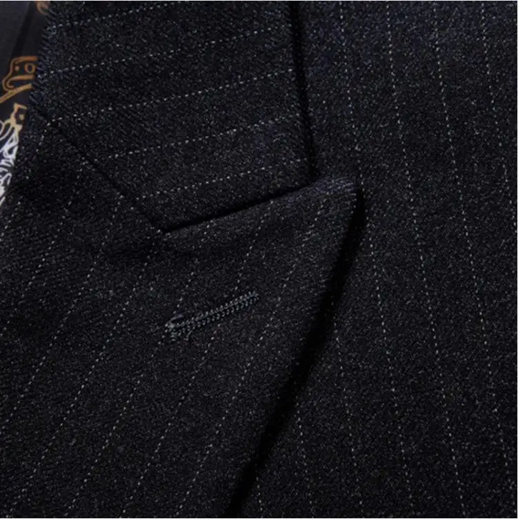 Мужской свадебный костюм пиджак + жилет штаны деловой мужские повседневные