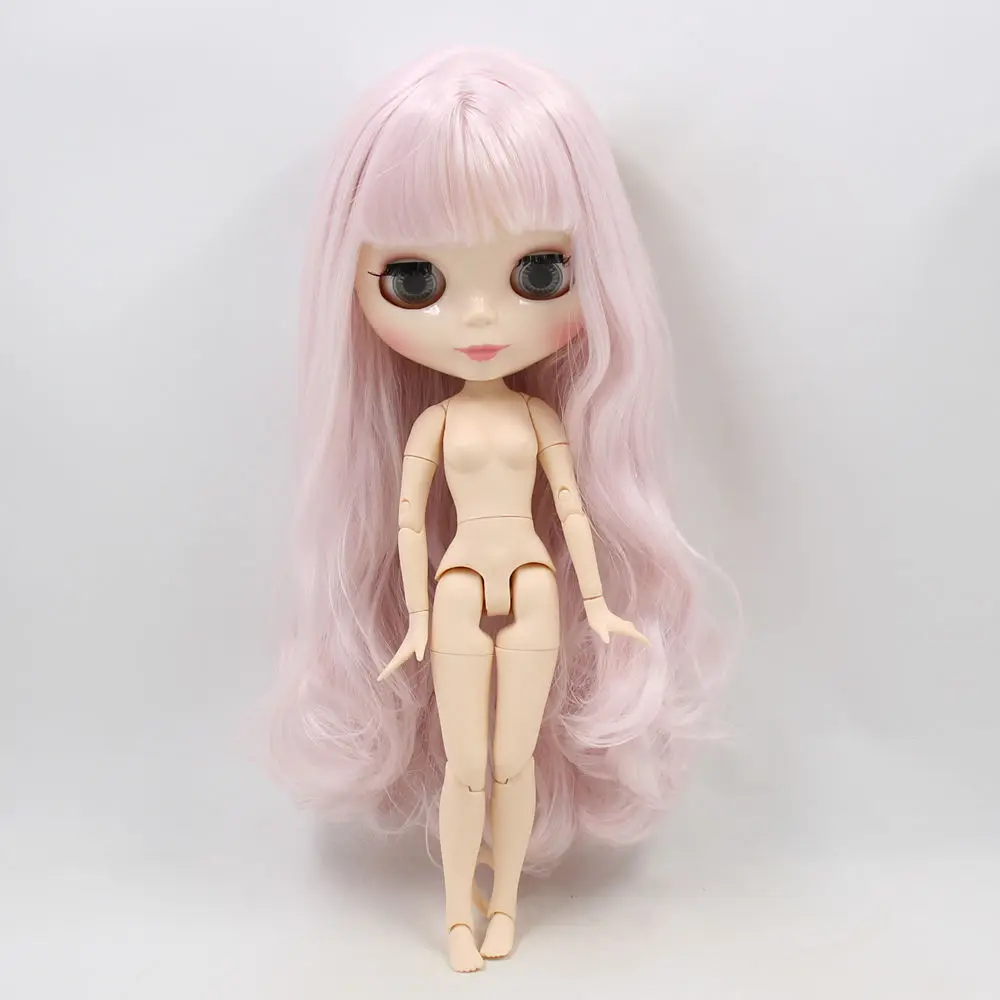 Ледяной DBS Blyth кукольные шарнирное тело 1/6 BJD розовая футболка для девочек длинные