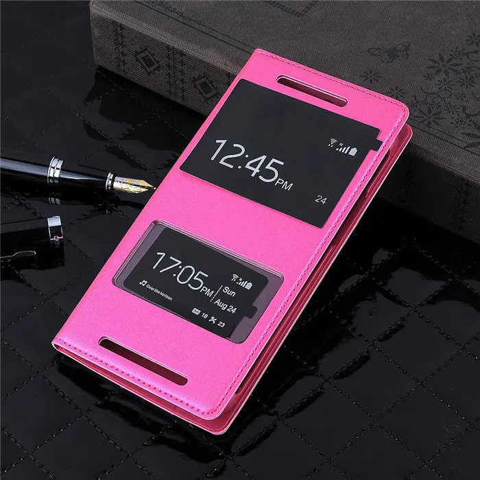 Новинка 2015 высококачественный роскошный чехол из ПУ кожи для HTC One M8 M 8 умный