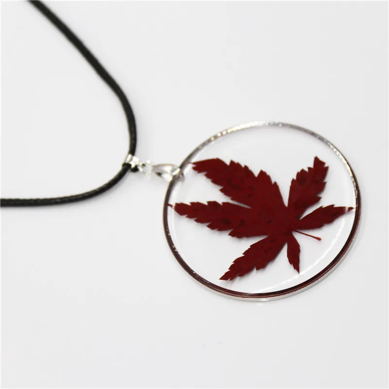 2019 модное ожерелье кленовый лист Подвеска Очаровательная цепочка подвесное