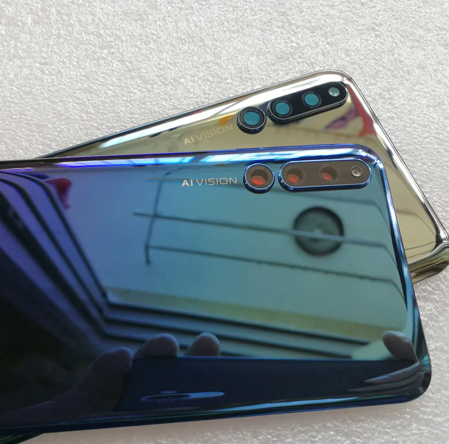 100% оригинал 6 39 &quotдля Huawei Honor magic2 magic 2 Задняя стеклянная крышка батареи задняя