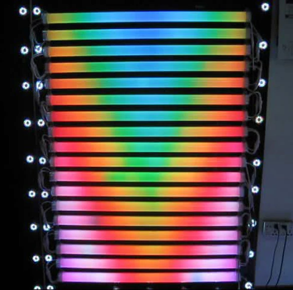 Светодиодная лампа SMD5050 с внешним управлением 12 в пост. Тока Вт/м|rgb tube|tube lightled lamp |