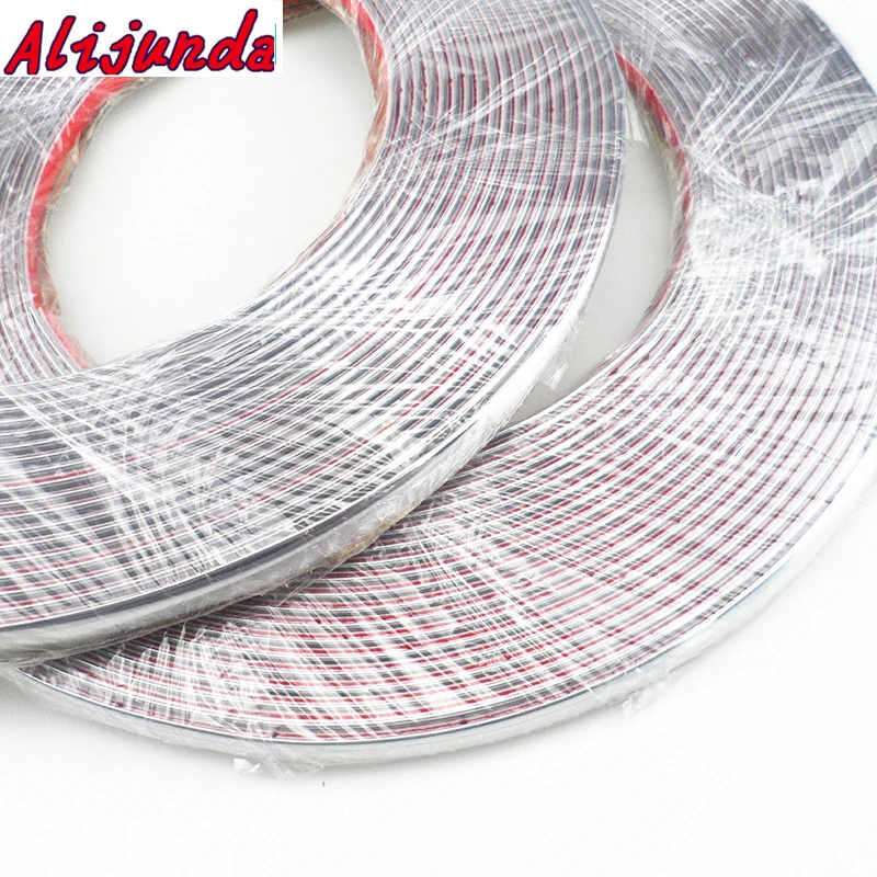 Наклейка для автомобиля сделай сам хромированная полоса 10 мм x 15 м Mazda 2 3 5 6 CX5 CX7 CX9