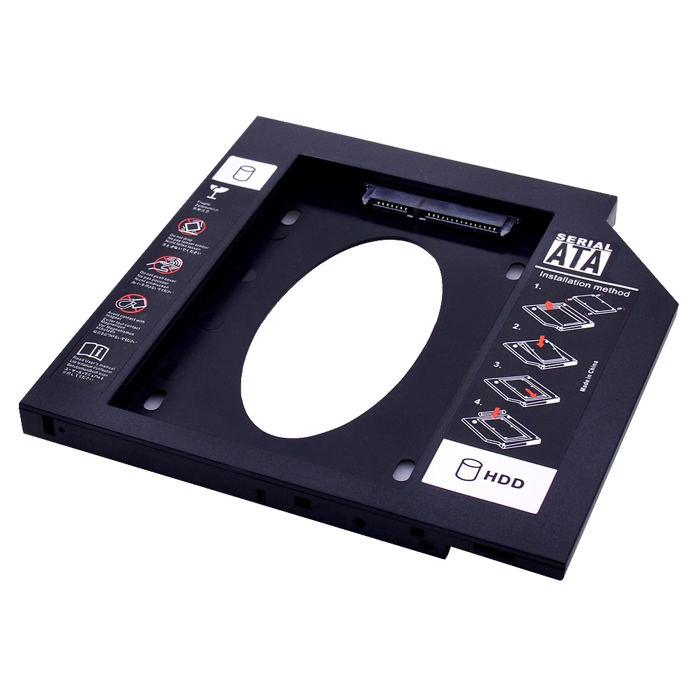 CHIPAL Универсальный 2nd HDD Caddy 9 5 мм SATA 3 0 для 2 'ƈ ТБ 7 SSD жесткий диск чехол Корпус
