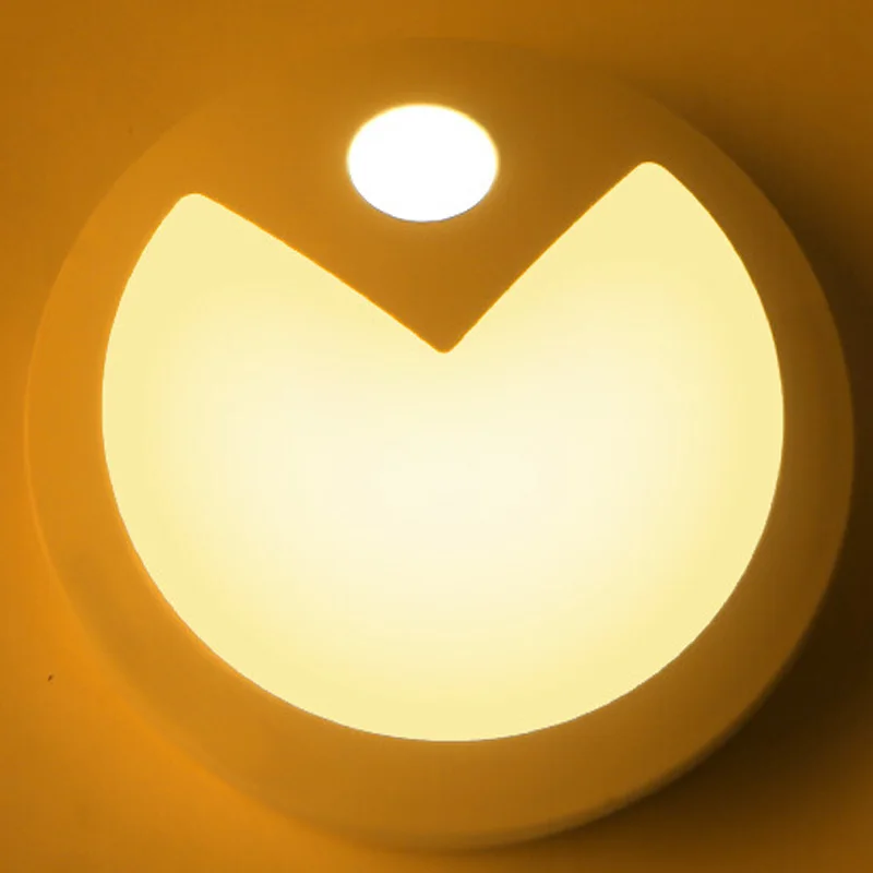 LED интеллектуальные Кабинета управление светом ночник творческий съесть Bean