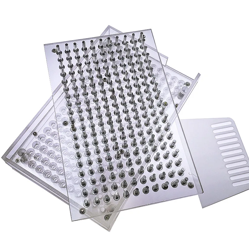 00#-4#-209 Hole Plexiglass Capsule Board/Capsule Filling Machine/Manual Capsule Filling Machine, Manual Packaging Machine