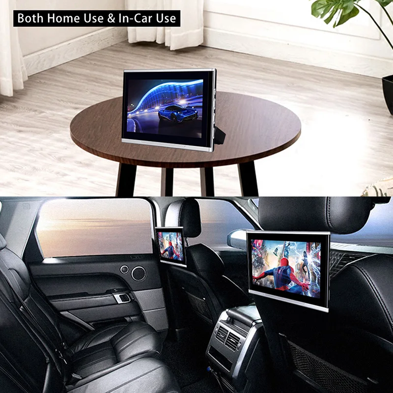 10.1 Inch Full HD 1080P Video Car Headrest Monitor Touch Screen DVD Player With FM IR USB SD Wireless Game Speaker For Home | Автомобили и
