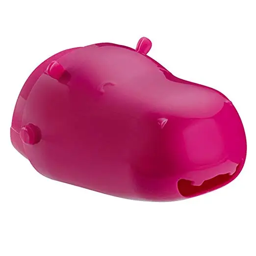 Rose Red Водяной кран для ванной комнаты расширитель ручка раковины расширение детский смеситель для душа Hippo ShapeWash HandFun Санузел поставки дети - Цвет: Rose Red