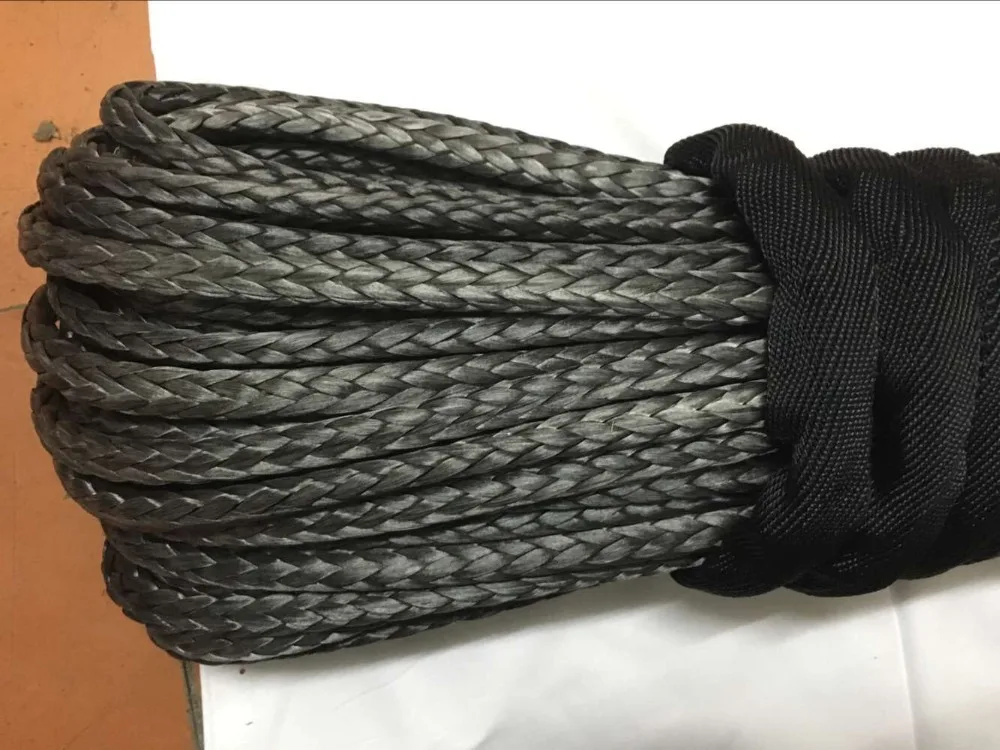 12 мм X 40 м UHMWPE синтетическая лебедка веревка с крючком для восстановления 4WD |