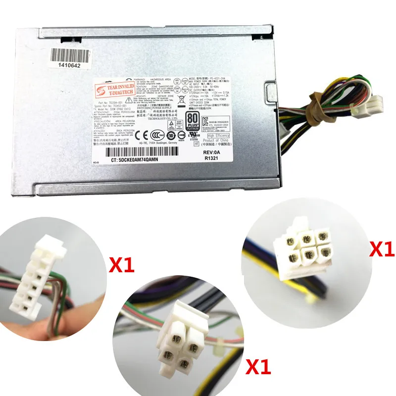 T. F. SKYWINDINTL 320W PC источник питания 800 G1 600G1 Tower большой блок 702304 001 702452 PCC005 для