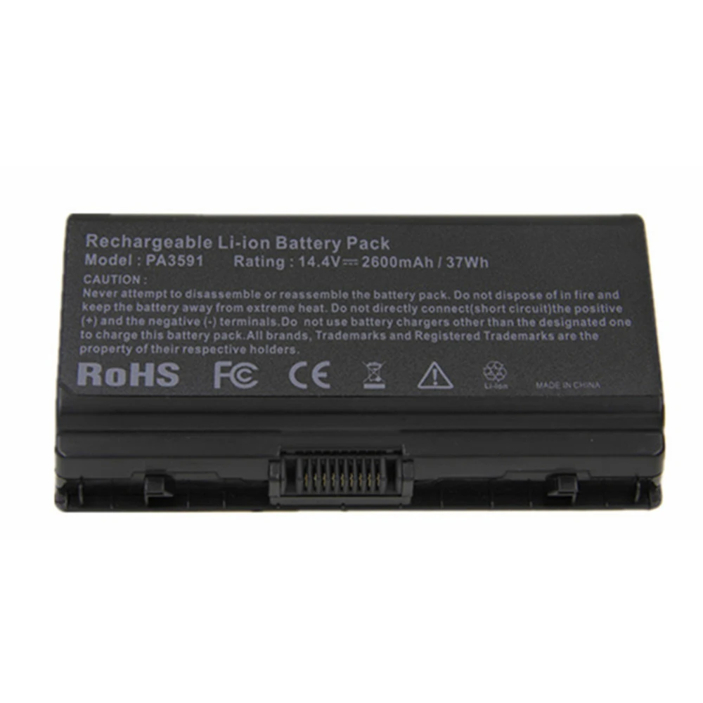 2600 мАч для ноутбука Toshiba PA3591 PA3591U-1BAS PA3591U-1BRS L40 L45 | Компьютеры и офис