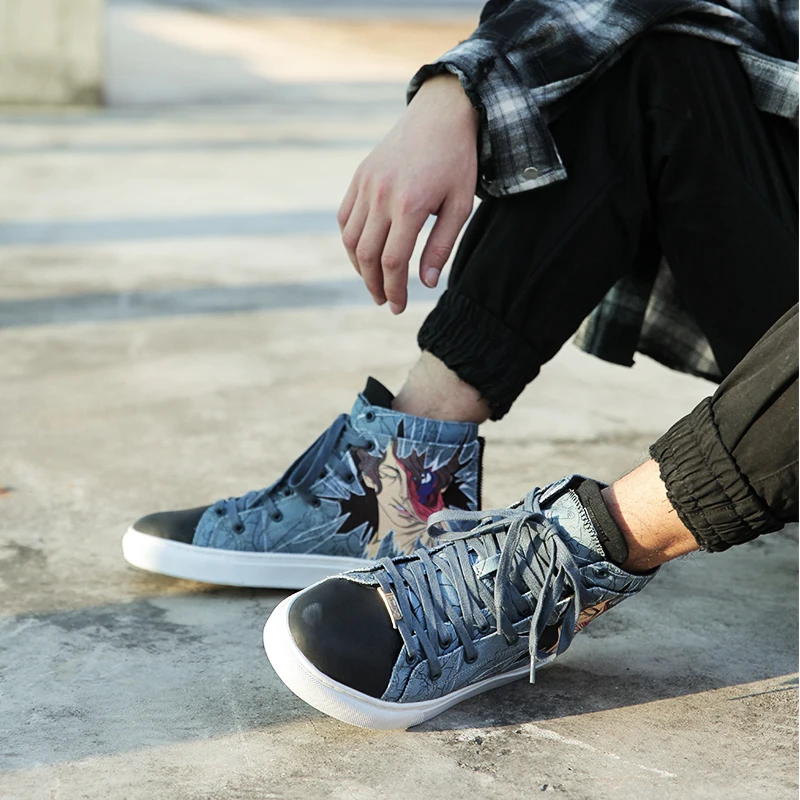 

IDX Double dealer comfortable fashion original graffiti street oldschool work shoes woman
