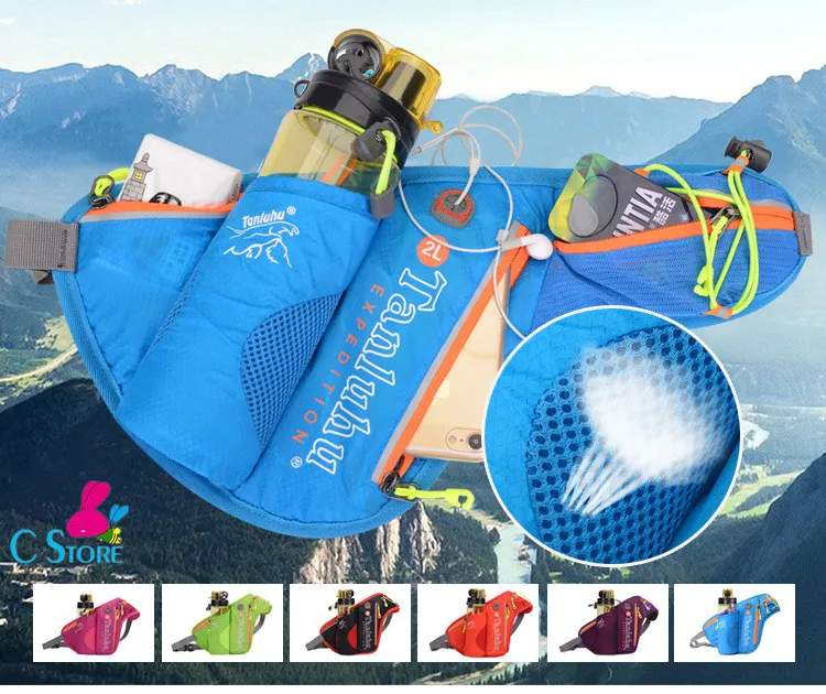 

Нейлоновая дышащая Беговая сумка для марафона, Спортивная поясная сумка для альпинизма на открытом воздухе, чайная сумка для спортзала, нагрудная сумка для мужчин и женщин