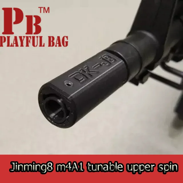 3d PB игривый мешок гелевые шарики пистолет для jinming8 m4a1 бластер на открытом воздухе хобби детский лучший подарок cs magazine gear все аксессуары - Цвет: 3d