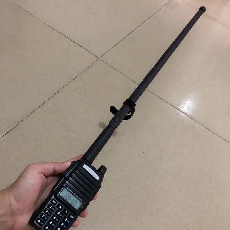 20 Вт Мощность Антенны для рации SMA-F разъем 144/430mhz с сильным усилением большой дальности 10 км walkie talkie аксессуары антенны