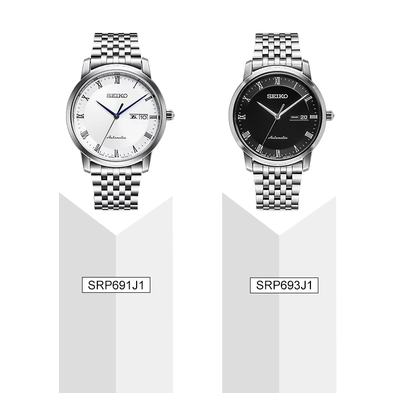 Механические часы Seiko автоматические механические для деловых мужчин