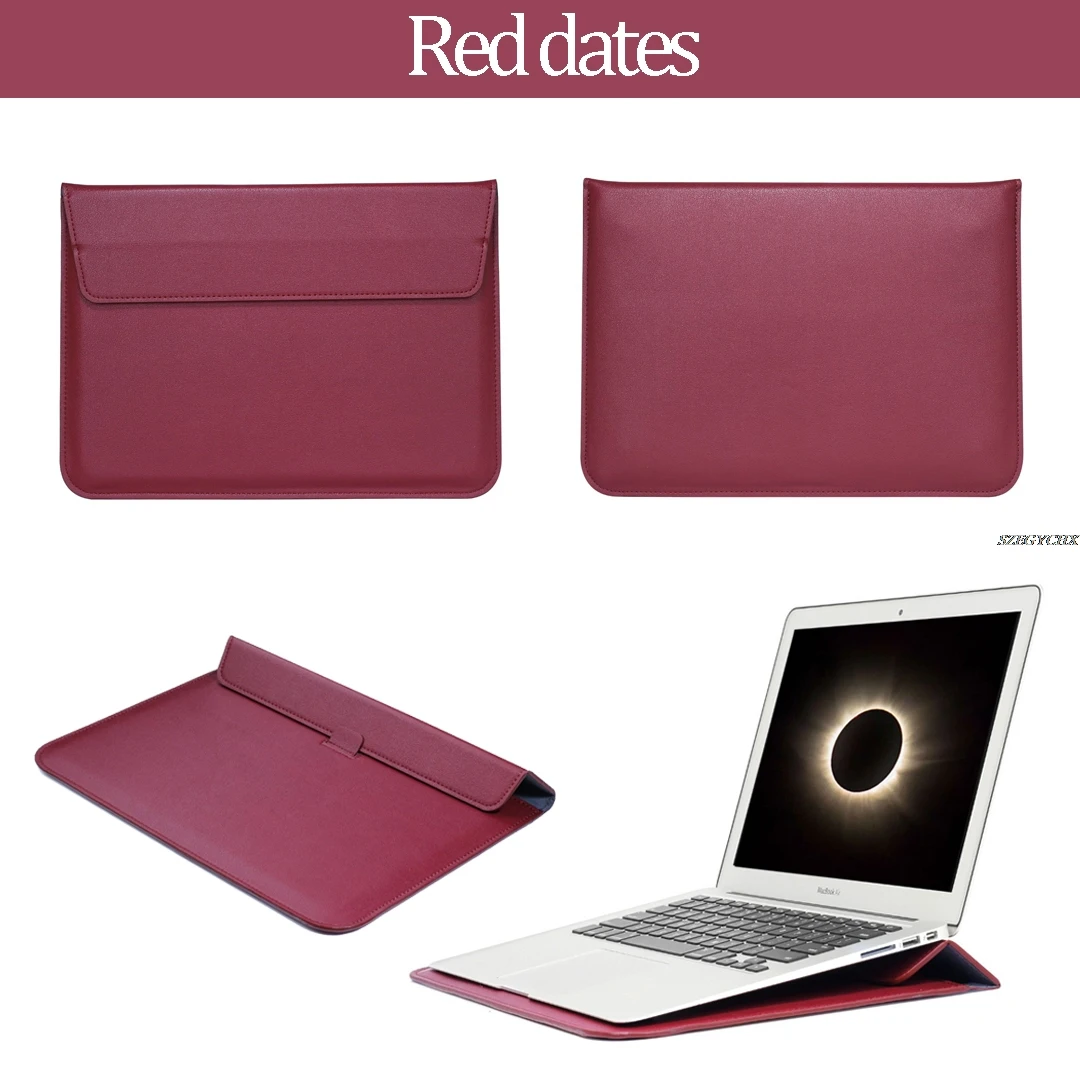 Кожаная почтовая сумка для MacBook New Air 13 A1932 для Mac Book Air 13 A1466 A1369 Pro retina New Pro 13 15 чехол для ноутбука