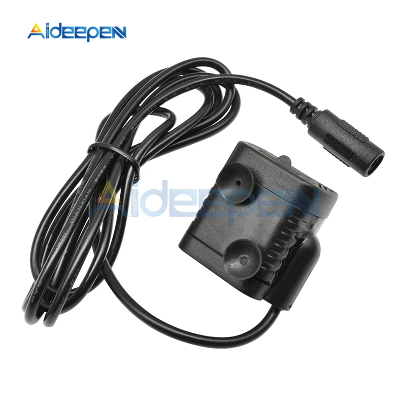 Погружной водяной насос DC 5 В 12 3 Вт 200 л/ч Micro USB водонепроницаемый для аквариума