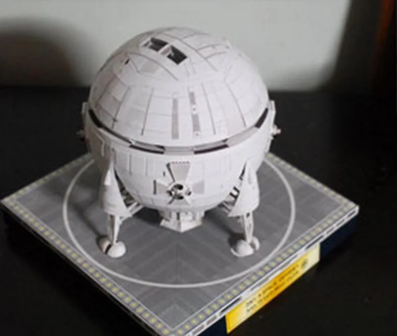 DIY бумажное ремесло Овен 1B лунный космический корабль 3D Высокая моделирования космическая бумажная модель игрушка ручной работы